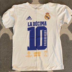 Real Madrid La Decima limited edition t-shirt